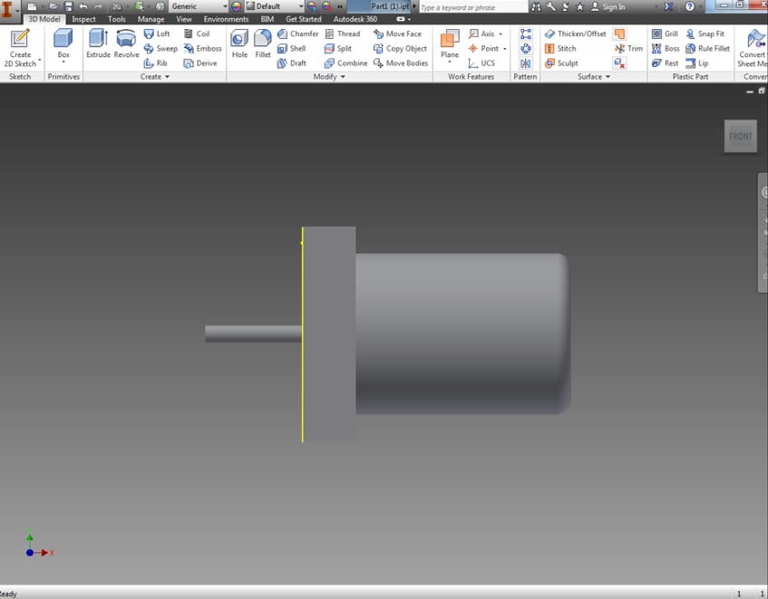 CAD-sweep-command
