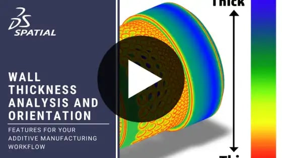 Wall Thickness Analysis and Orientation