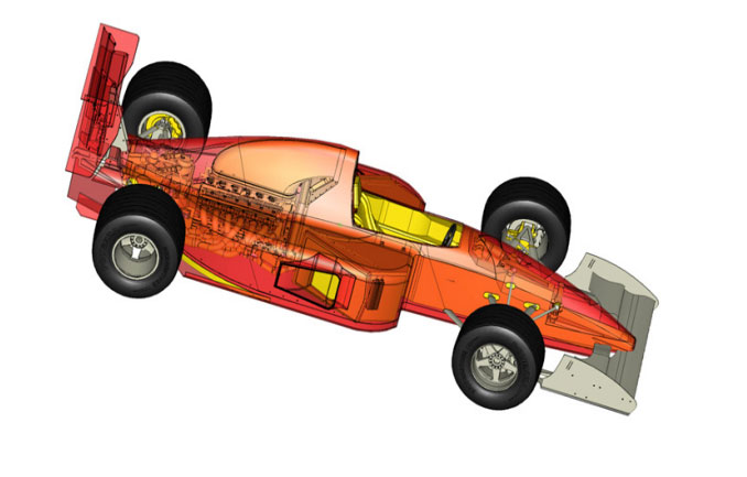 F1 2022 3D Model, 3D CAD Model Library